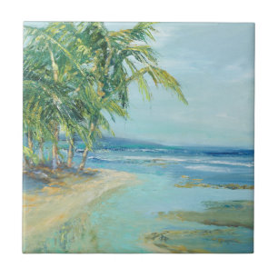 Blue Coastal Lagoon Tile