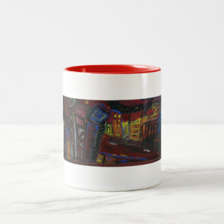 Blue Coats Two-Tone Coffee Mug
