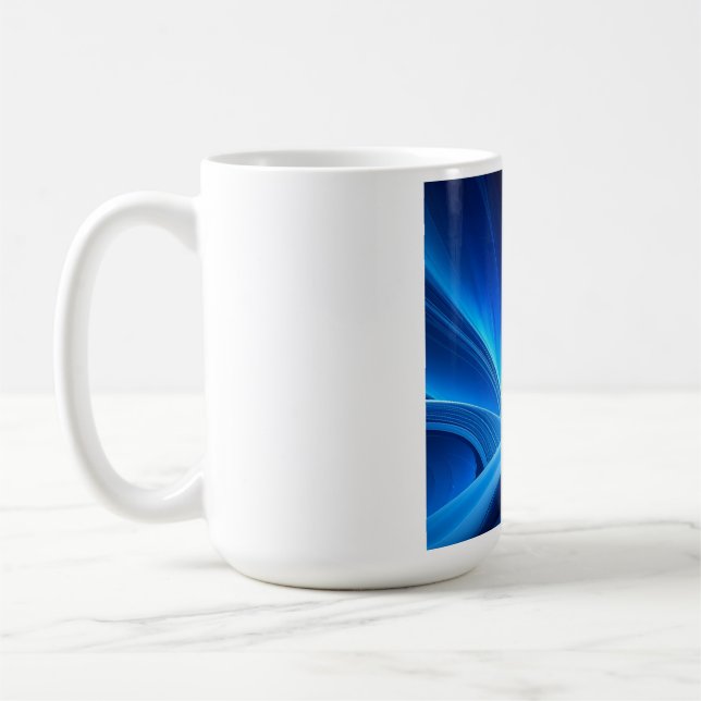 Blue Coffee Mug (Left)