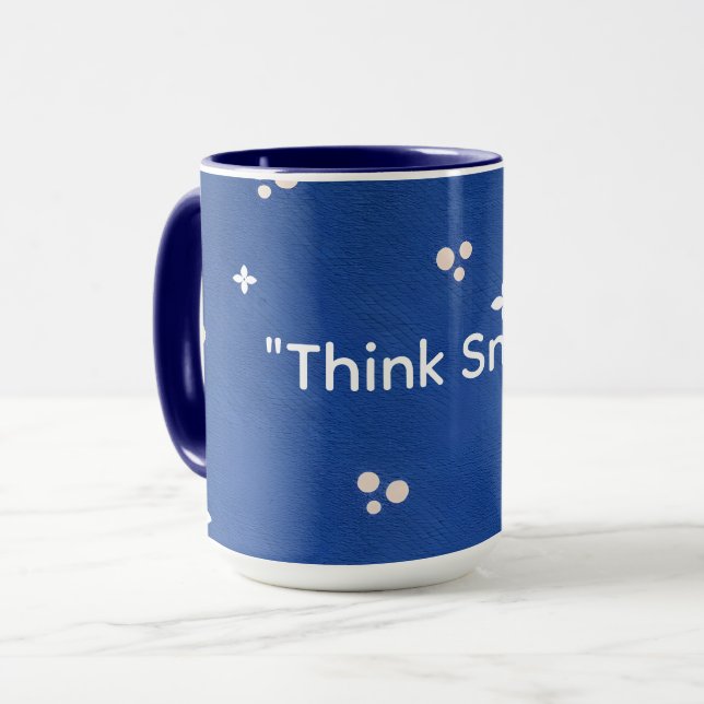 Blue Coffee Mug (Front Left)