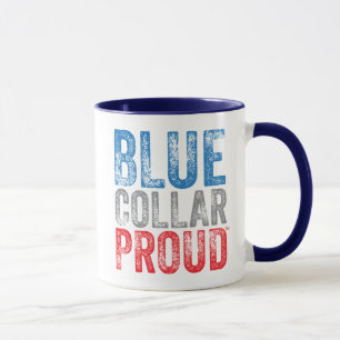 Blue Collar Proud 11oz. Ceramic Coffee Mug
