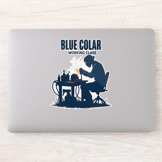 Blue Collar Working Class Welding Pride (Computer)