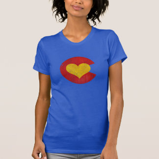 Blue Colorado Love Tee