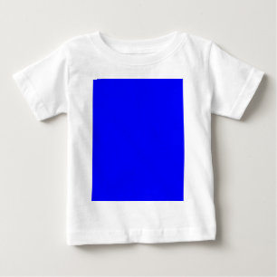 Blue Colour Customised Designer Baby T-Shirt