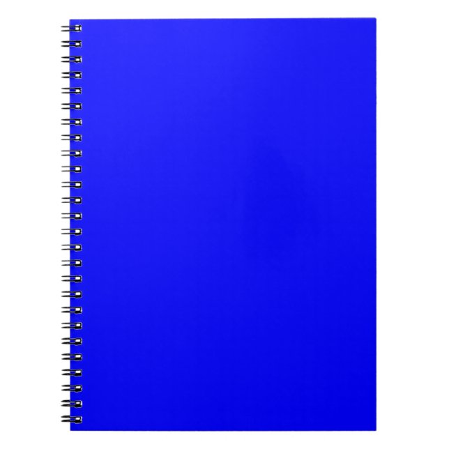 Blue Colour Customised Designer Notebook (Front)