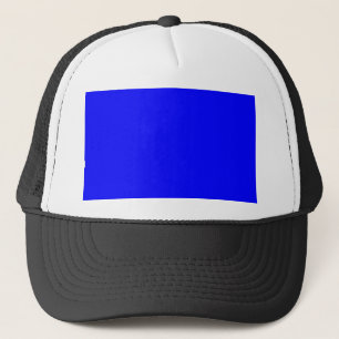 Blue Colour Customised Designer Trucker Hat