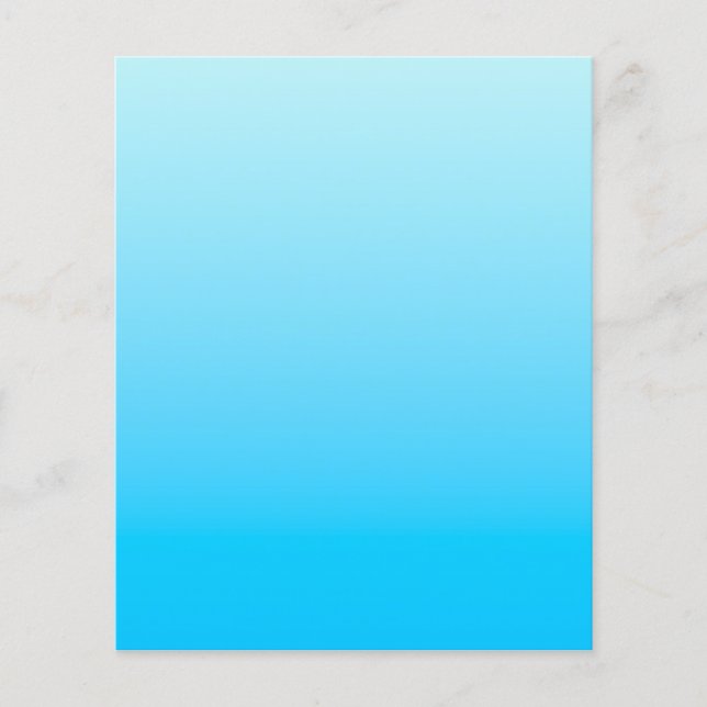 Blue colour gradient background (Front)