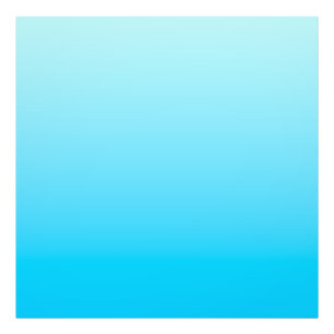 Blue colour gradient background photo print