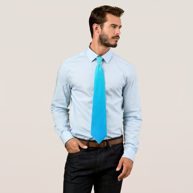 Blue colour gradient tie (In Situ)