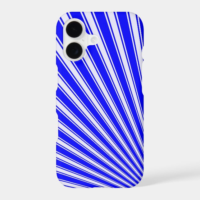 Blue Colour Stripe Funky Pattern (Back)