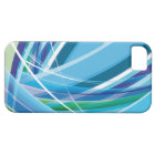 Blue Colourful Lines Background