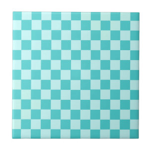 Blue Combination Classic Checkerboard by STaylor Tile