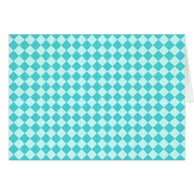 Blue Combination Diamond Pattern by Shirley Taylor (Front Horizontal)