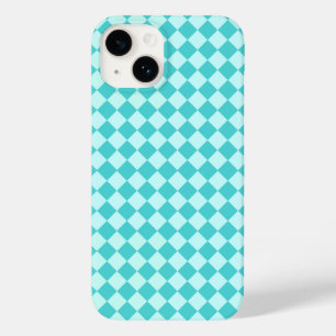 Blue Combination Diamond Pattern by Shirley Taylor Case-Mate iPhone 14 Case