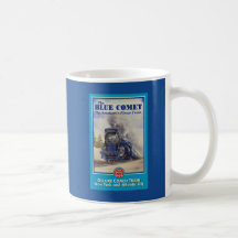 Blue Comet Poster Mug