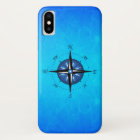 Blue Compass Rose