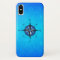 Blue Compass Rose
