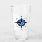 Blue Compass Rose