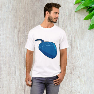 Blue Computer Mouse Mens T-Shirt