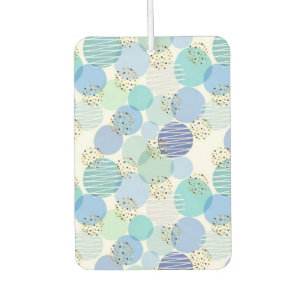 Blue Confetti Car Air Freshener