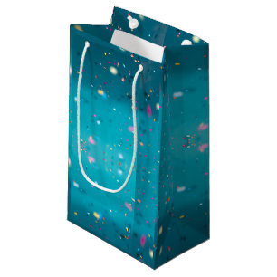 Blue Confetti Dream Small Gift Bag