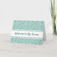 Blue Confetti Employee Welcome to the Team