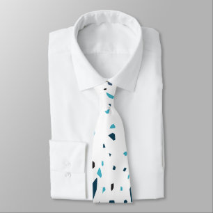 Blue Confetti Tie