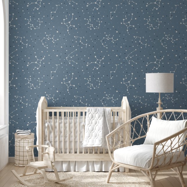 Blue Constellation Wallpaper (Kids)