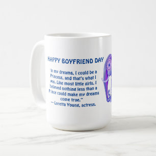 BLUE COOL ELEPHANT FOR BOYFRIEND- COFFEE MUG