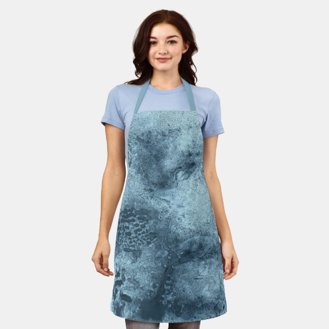 Blue Coral Apron (Worn)
