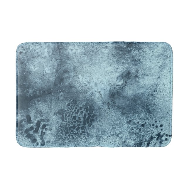 Blue Coral Bath Mat (Front)