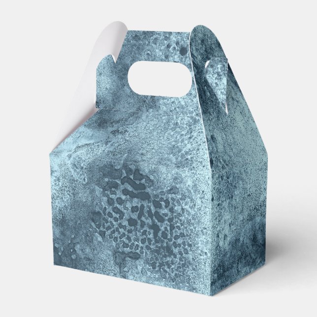 Blue Coral Favour Box (Front Side)