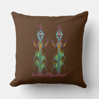 Blue Corn People Cushion