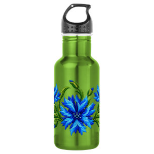 Blue Cornflowers 532 Ml Water Bottle