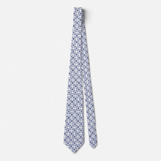 BLUE CORSAIR STYLE octagon cross Tie