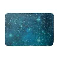 Blue Cosmic Spacey Starry Sky