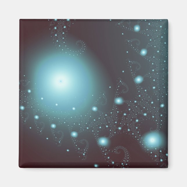 Blue Cosmos Magnet (Front)