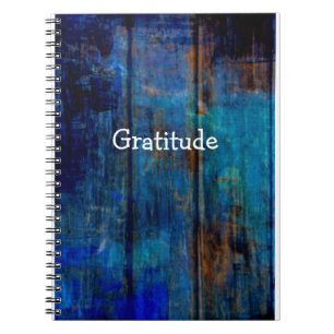 Blue Country Style Gratitude Journal