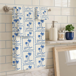 Blue Cove Bath Towel Set