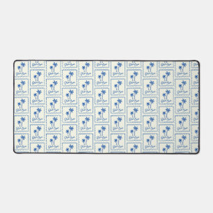 Blue Cove Desk Mat
