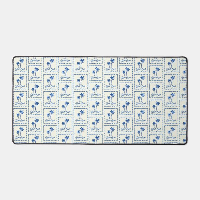 Blue Cove Desk Mat (Front)