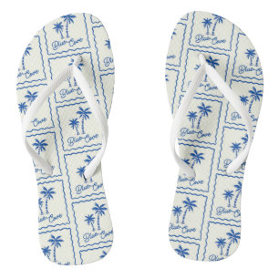 Blue Cove Flip Flops