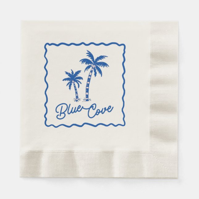 Blue Cove Napkin (Front)