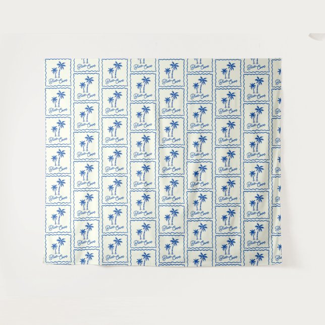 Blue Cove Tapestry (Front (Horizontal))