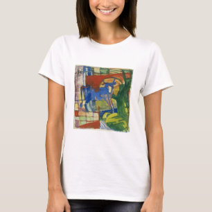 Blue Cow, 1914 (tempera on paper) T-Shirt
