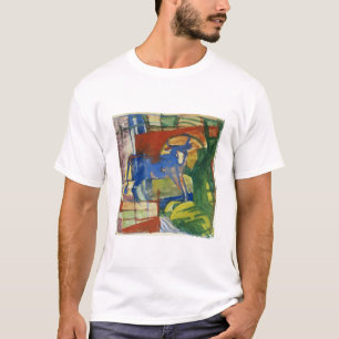 Blue Cow, 1914 (tempera on paper) T-Shirt