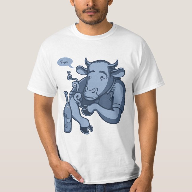 Blue Cowski II T-Shirt (Front)