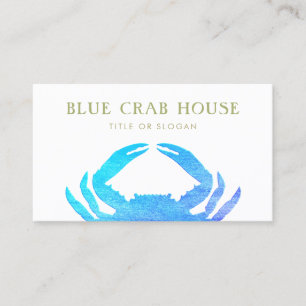 Blue Crab Business Card