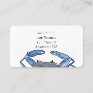 Blue Crab Business Card