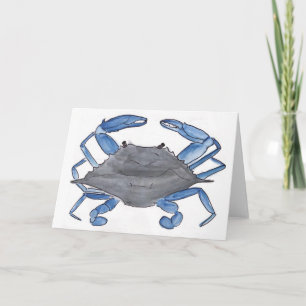 Blue Crab Card